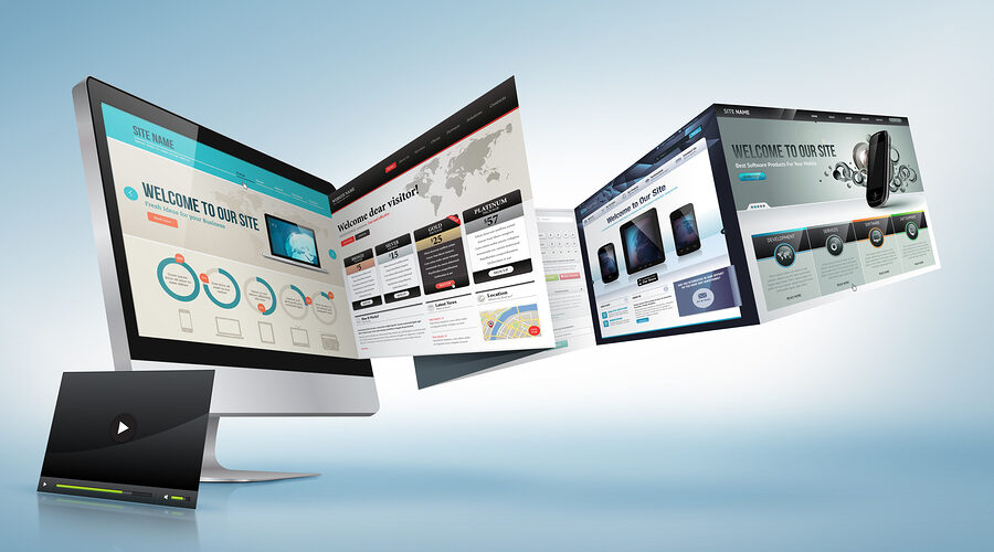 Web design concept
